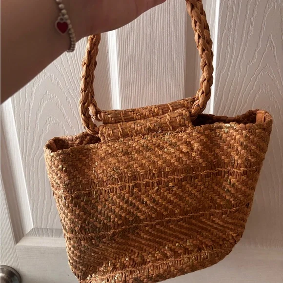 Zara Raffia Bag - Picture 2 of 4